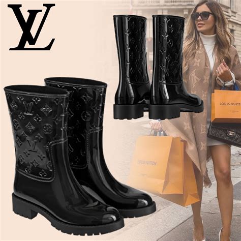 louis vuitton drops high boot|Drops Flat Half Boot .